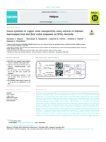 Green synthesis of copper oxide nanoparticles using extracts of Solanum macrocarpon fruit and their redox responses on SPAu electrode