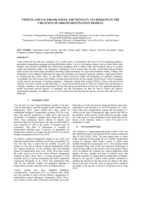 Tweets and Facebook posts, the novelty techniques in the creation of origin-destination models
