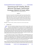Transmission of volatility shocks between the equity and foreign exchange markets in South Africa
