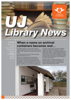 UJ Library News : Second Quarter 2017