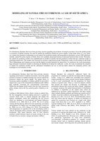 Modelling of natural fire occurrences : a case of South Africa