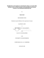 Identification and mapping of contamination plumes at Venetia Mine utilising remote sensing techniques and geographical information systems as environmental monitoring tools