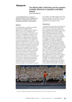 The Wishing Wall : authorship and the question of artistic autonomy in spectator-orientated artwork