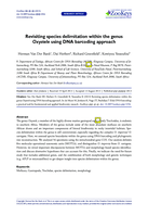 Revisiting species delimitation within the genus Oxystele using DNA barcoding approach