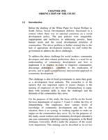 An evaluation of a training programme in community leadership