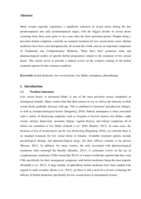 Herbal medicine for low sexual desire in menopausal women : a clinical review