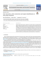 User innovation, niche construction and regime destabilization in heat pump transitions
