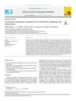 A prehospital randomised controlled trial in South Africa : challenges and lessons learnt