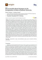 Microcontroller-based Strategies for the incorporation of solar to domestic electricity