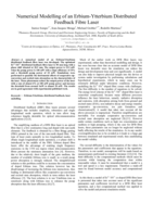 Numerical modelling of an erbium-ytterbium distributed feedback fibre laser