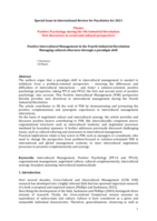 Positive intercultural management in the fourth industrial revolution : managing cultural otherness through a paradigm shift