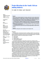 Projectification in the South African mining industry