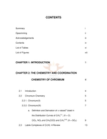 Speciation of Cr (II) and Cr (III) complexes by IC-ICP-OES and HPLC.