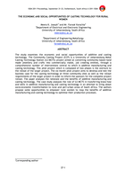 The economic and social opportunities of casting technology for rural women
