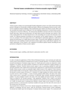 Thermal losses considerations in thermo-acoustic engine design