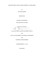 The maneuvering target tracking problem - dynamic model