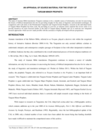 An appraisal of source material for the study of Targum Minor Prophets