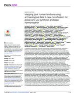 Mapping past human land use using archaeological data : a new classification for global land use synthesis and data harmonization