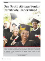 Our South African senior certificate undermined