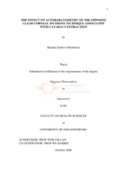 The effect on autokeratometry of the opposite clear corneal incisions technique associated with cataract extraction