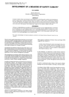 Development of a measure of safety climate.