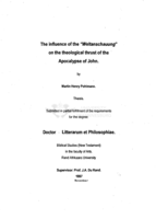 The influence of the "Weltanschauung" on the theological thrust of the Apocalypse of John