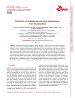 Detection of sinkhole occurrence, experiences from South Africa