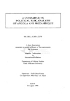 A comparative political risk analysis of Angola and Mozambique