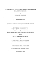 A comparative evaluation of high-power laser pulser topologies