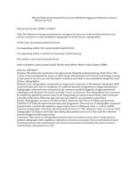 The influence of image interpretation training on the accuracy of abnormality detection and written comments on musculoskeletal radiographs by South African radiographers