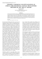 Towards a minimum conceptualisation of ethical organisational change: the platform provided by the "King II" report.