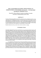 Relationship building dimensions to strengthen customer loyalty – an Islamic banking perspective