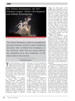 The African Renaissance, the ANC Veterans League, Africa's development and holistic emancipation