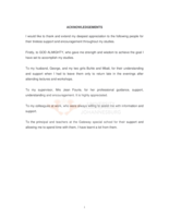 Perceptions of teachers in special schools towards inclusive education