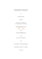 Entanglement and quantum communication complexity.