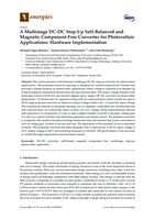 A multistage DC-DC step-up self-balanced and magnetic component-free converter for photovoltaic applications : hardware implementation