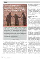 Choosing the best leaders to capacitate and legitimise the ANC