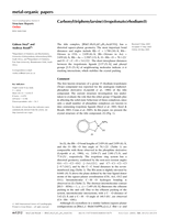 Carbonyl(triphenylarsine)(tropolonato)rhodium(I)