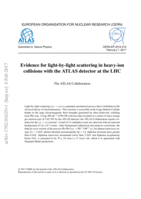 Evidence for light-by-light scattering in heavy-ion collisions with the ATLAS detector at the LHC
