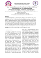 Liner-leachate interaction curve models for clayey soils from landfills around the City of Johannesburg