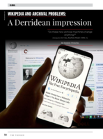 Wikipedia and archival problems : A Derridean impression