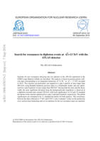 Search for resonances in diphoton events at √s =13 TeV with the ATLAS detector