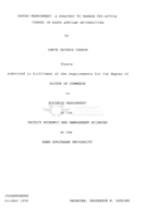 Issues management : a strategy to manage pro-active change in South African universities