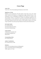 ‘Cut in Two’, Part 2 : reconsidering the redaction of Q 12:42‐46