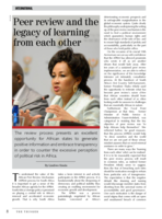Peer review and the legacy of learning from each other