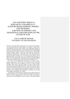Has scientific biblical research categorically acknowledged feminist themes and methods? A review of feminist and traditional exegesis done on the letter of Jude
