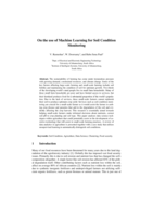 On the use of Machine Learning for Soil Condition  Monitoring