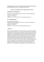 Gender and ICT in east and West Africa for sustainable development goals : a comparative study