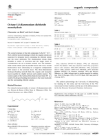 Octane-1,8-diammonium dichloride monohydrate.