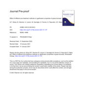 Effect of different pre-treatment methods on gasification properties of grass biomass